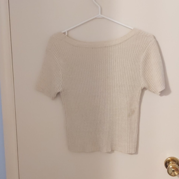 Cream knitted top - Picture 2 of 2